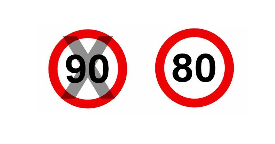 Passage de 90 à 80 km/h : 3 choses à savoir