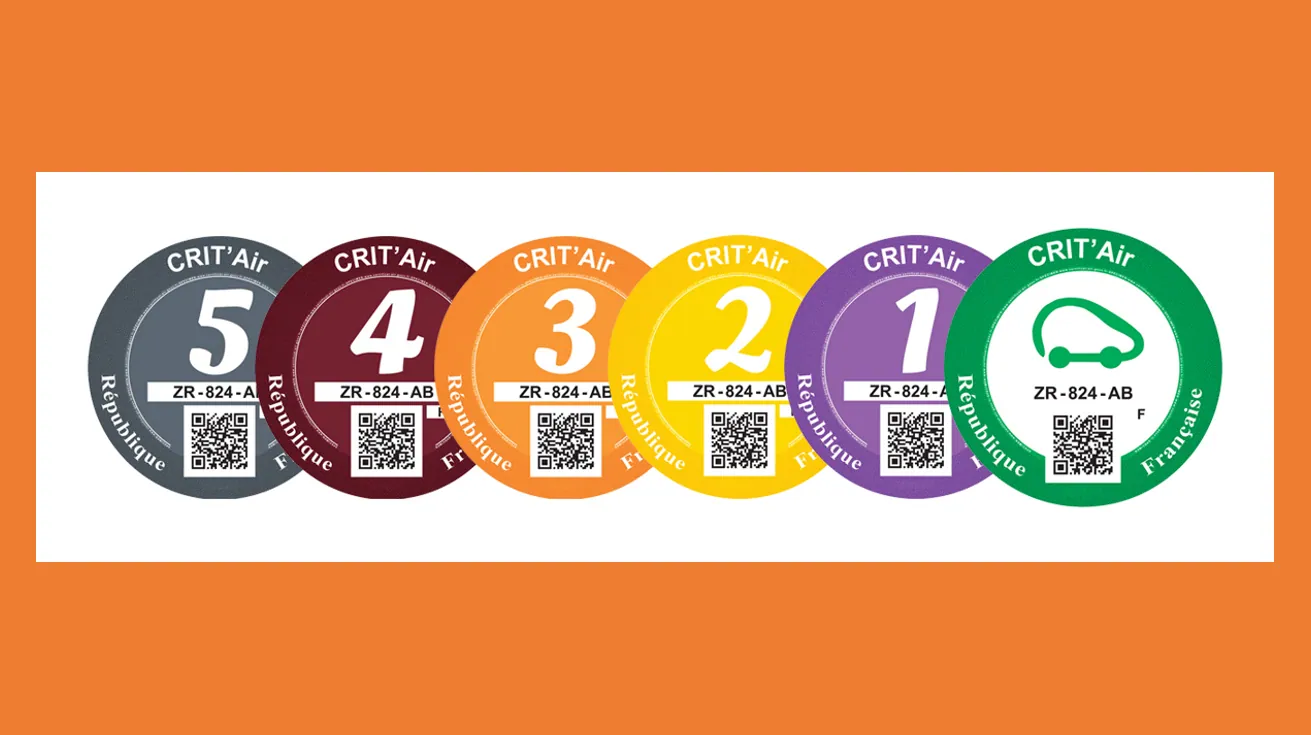 Commander une vignette Crit’Air pour un véhicule de société